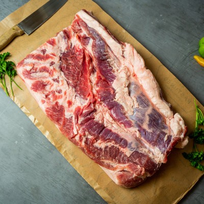 Свинина ребрышки мясные 900 г - купить в Черновке